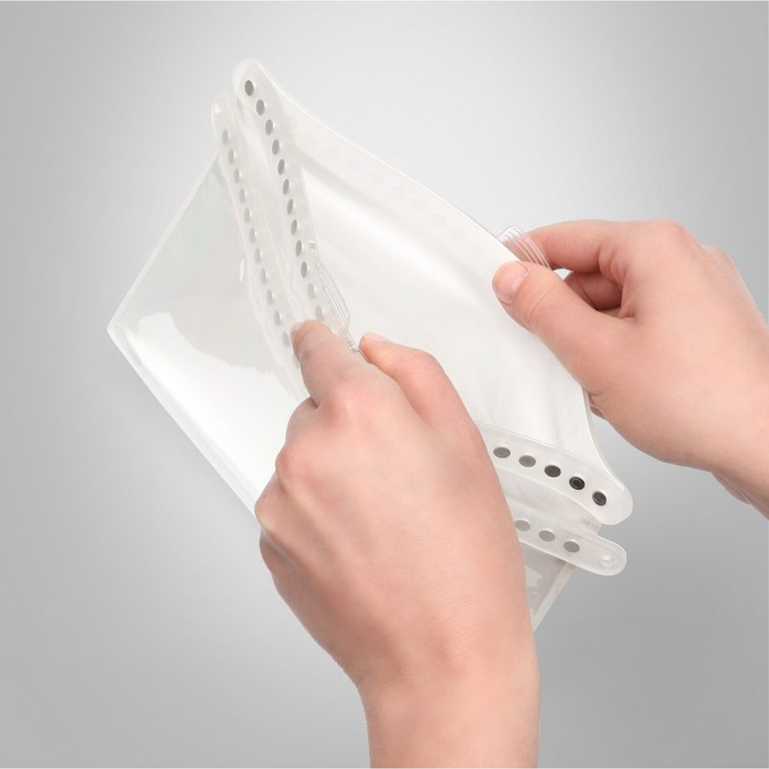 Fidlock HERMETIC dry bag L, transparent-weiß