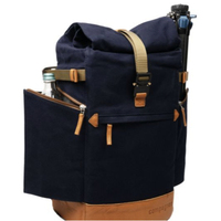 compagnon Fotorucksack the backpack Gen III dunkelblau-helllbraun