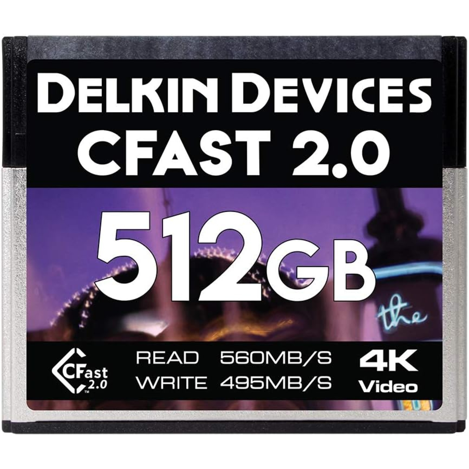 Delkin Cinema 512GB CFast 2.0