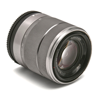 Sony SEL 18-55mm/ 3,5-5,6 E-Bajonett silber gebraucht
