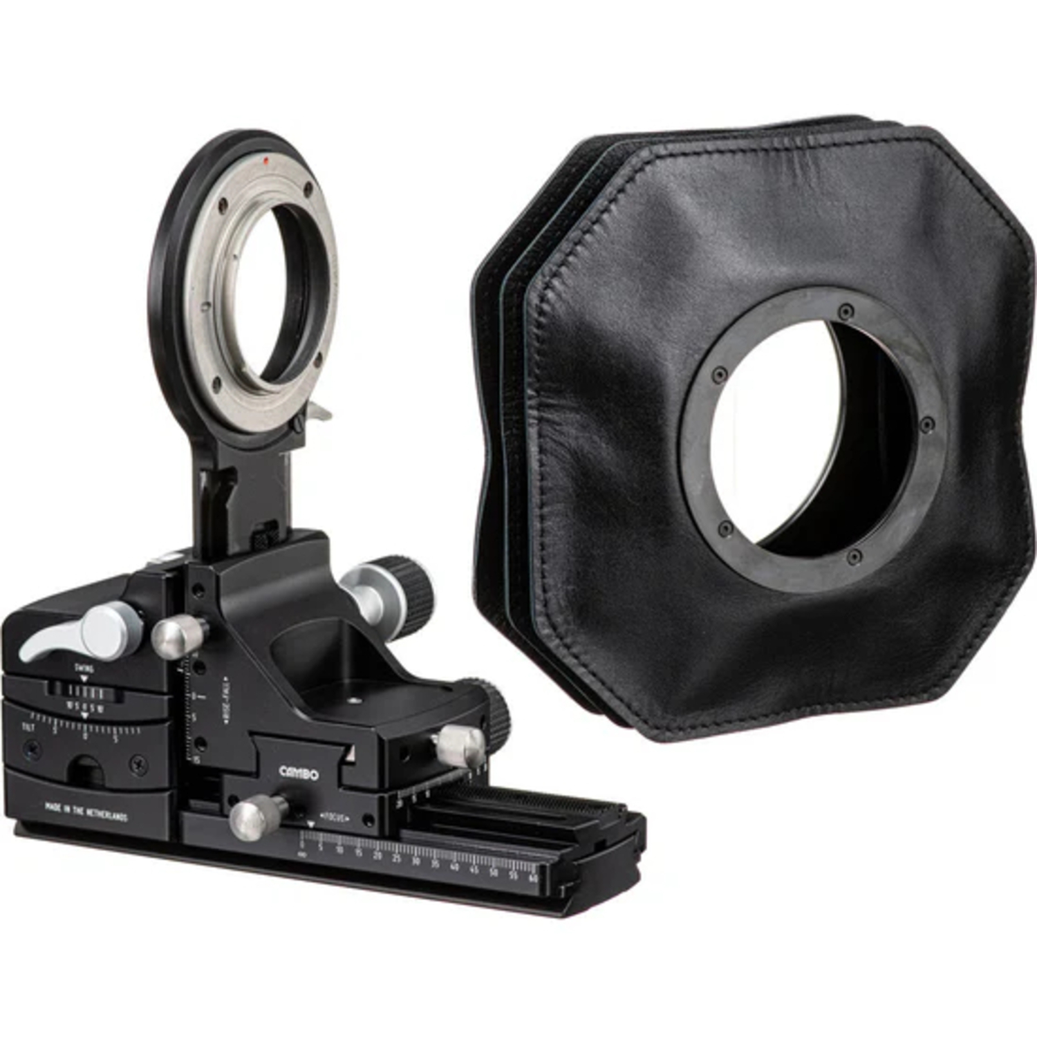 Cambo ACTUS-B mit ACTAR 80mm und ACTUS Leica M-Kamera-Mount Kit