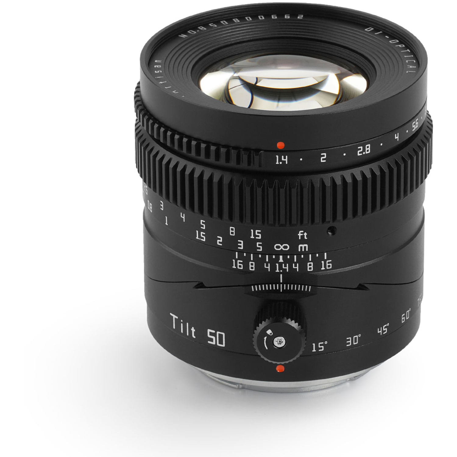 TTArtisan 50mm F1.4 Tilt für Sony E-Mount