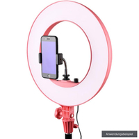 Godox LR160P - LED Ringleuchte mit Spiegel, Pink