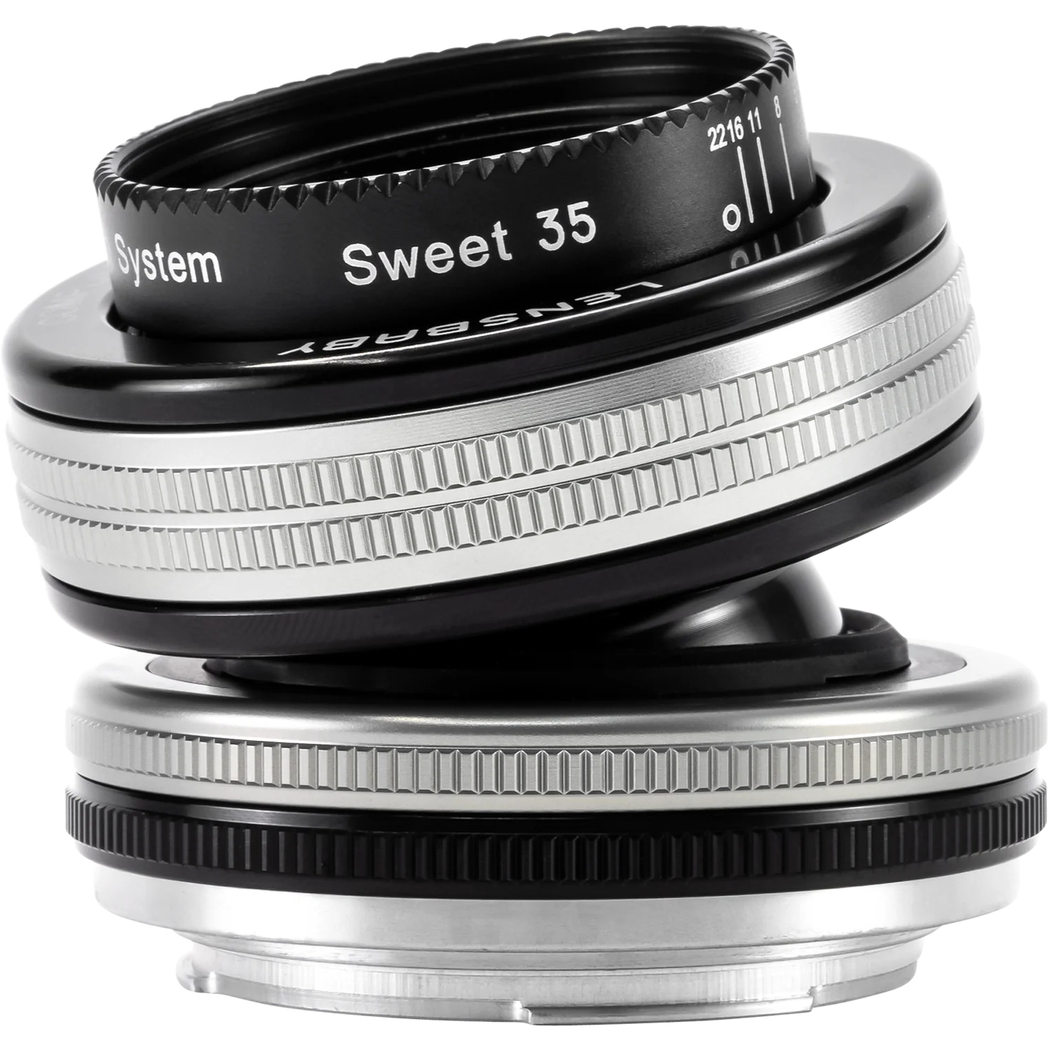 Lensbaby Composer Pro II mit Sweet 35mm für Fujifilm X-Mount