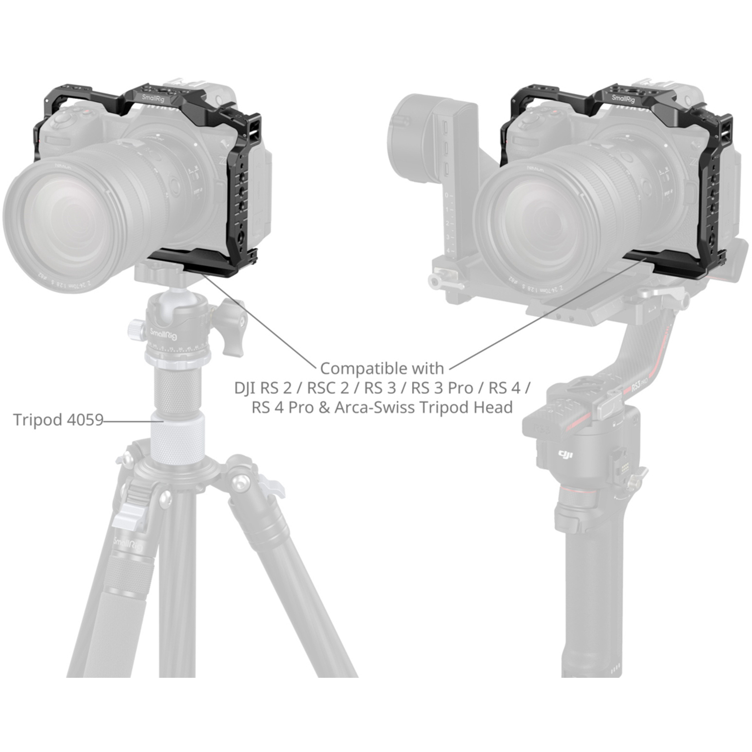 SmallRig 4519 Cage für Nikon Z6 III