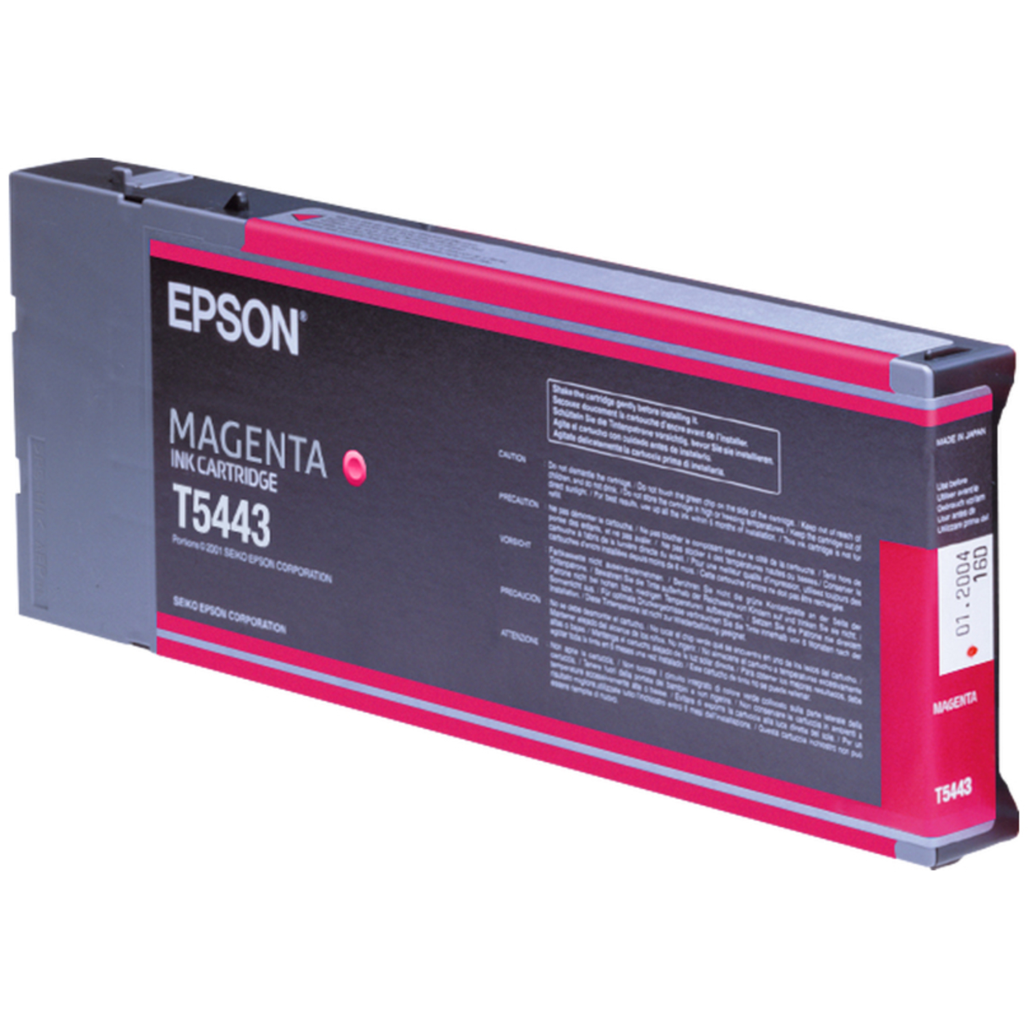 Epson Tinte Singlepack Magenta T614300 220ml für Stylus Pro7600 und 9600