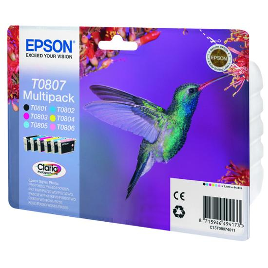 Epson Tinte Multipack f. R265,RX560, P50,PX800FW