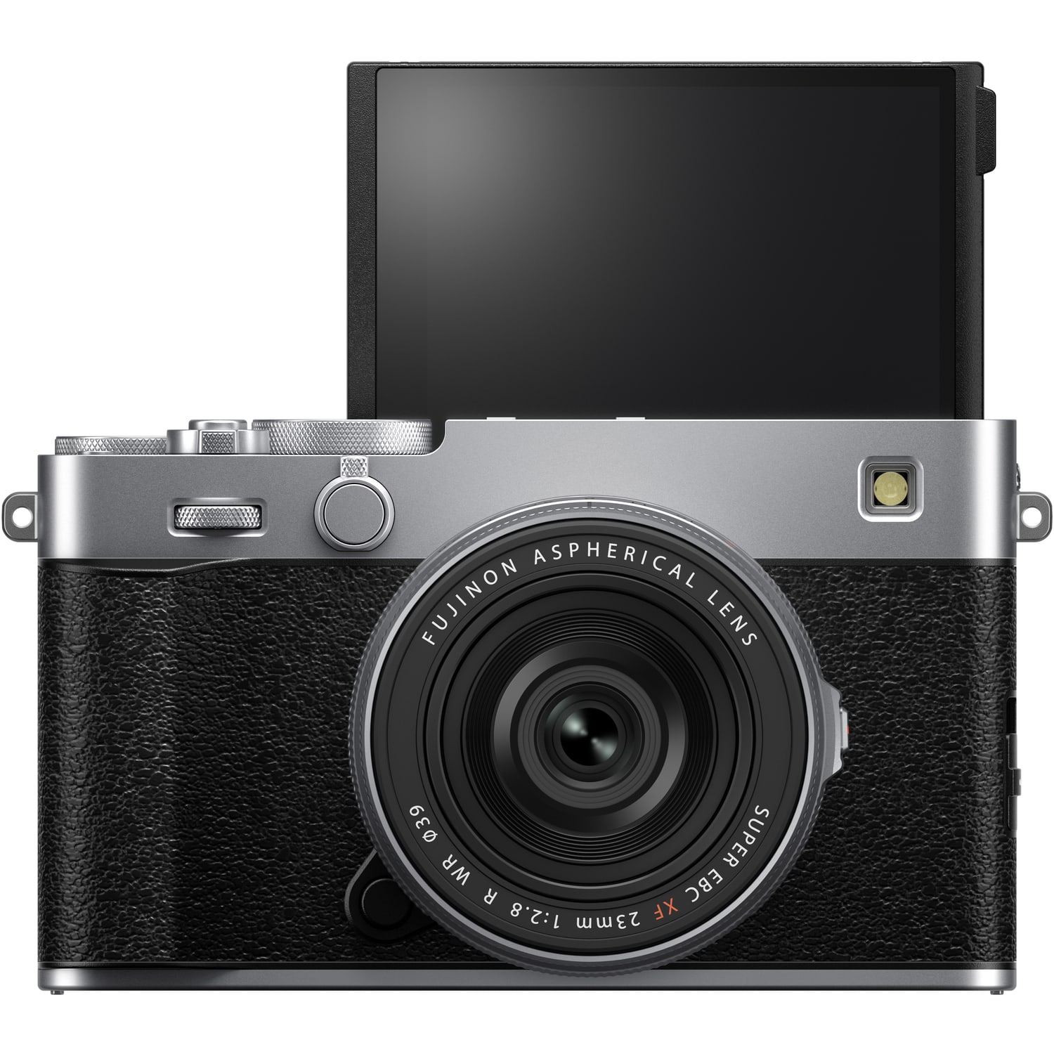 Fujifilm X-E5 mit FUJINON XF 23mm F2.8 R WR silber