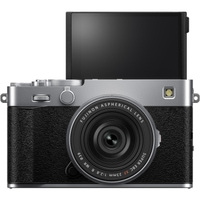 Fujifilm X-E5 mit FUJINON XF 23mm F2.8 R WR silber