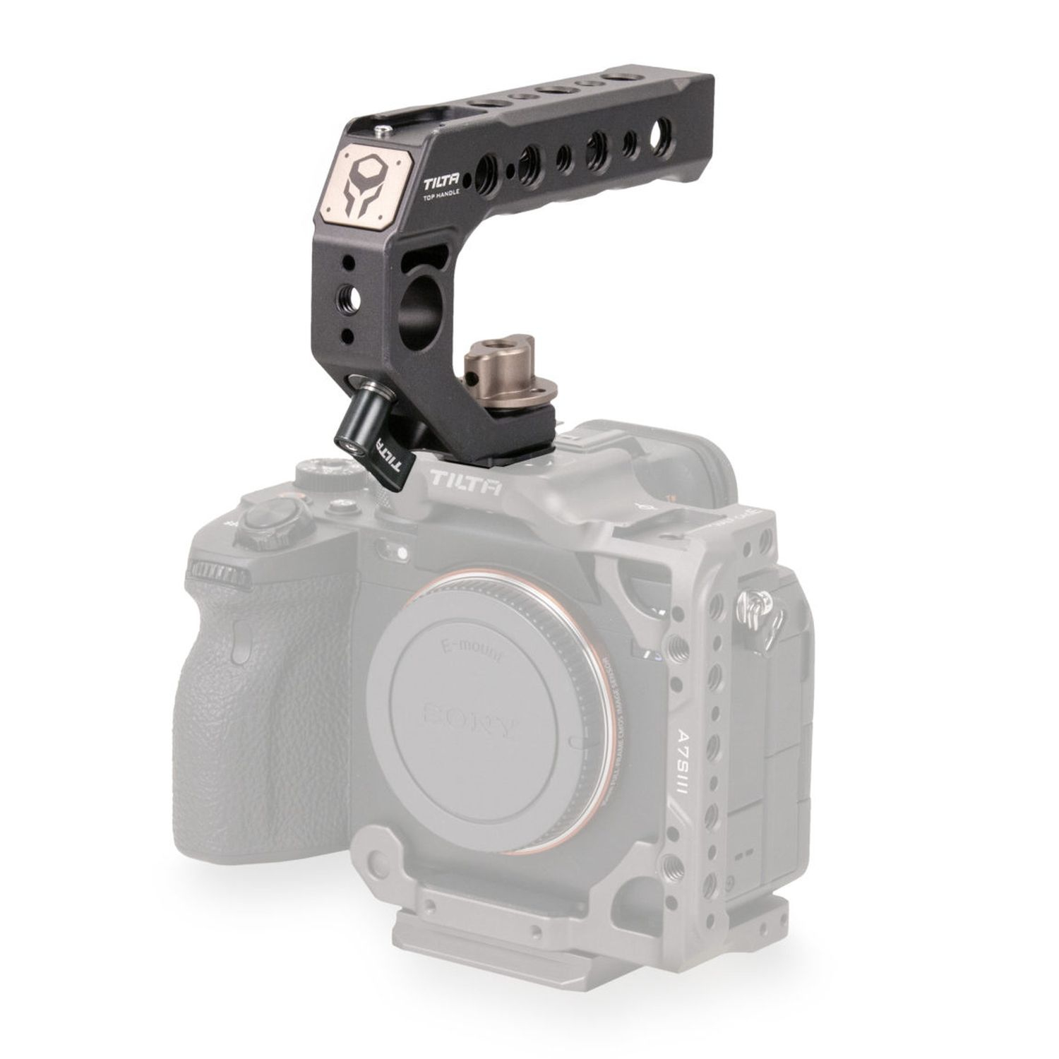 Tilta TA-QRTH2-G Drehbarer Leichtgewicht-Schnellspanngriff mit Arri-Fixierungsstiften Tilta Grau