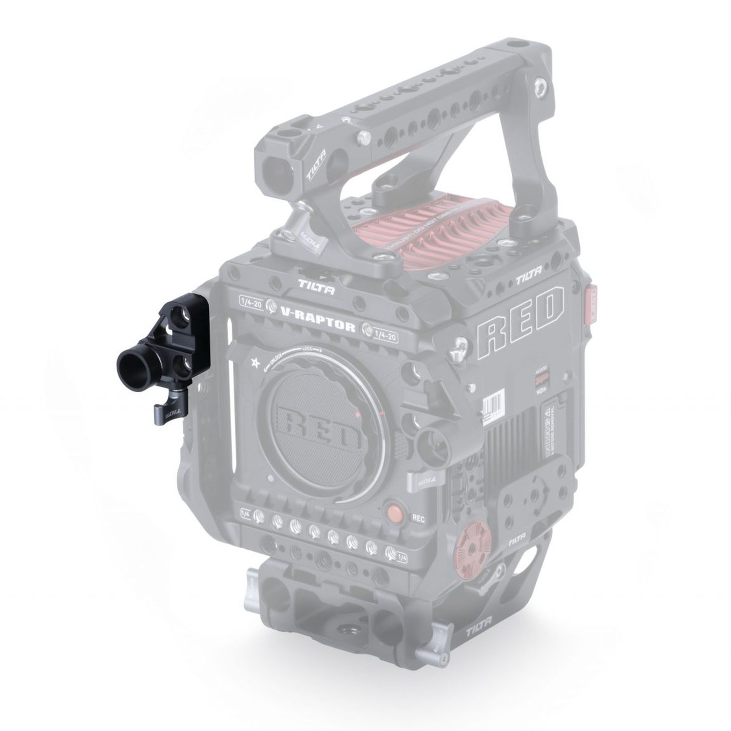 Tilta ESR-T08-LRH linker Stangenhalter für RED V-RAPTOR
