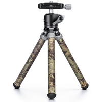 Leofoto Tischstativ MT-02C mit Kopf LH-22 Camouflage