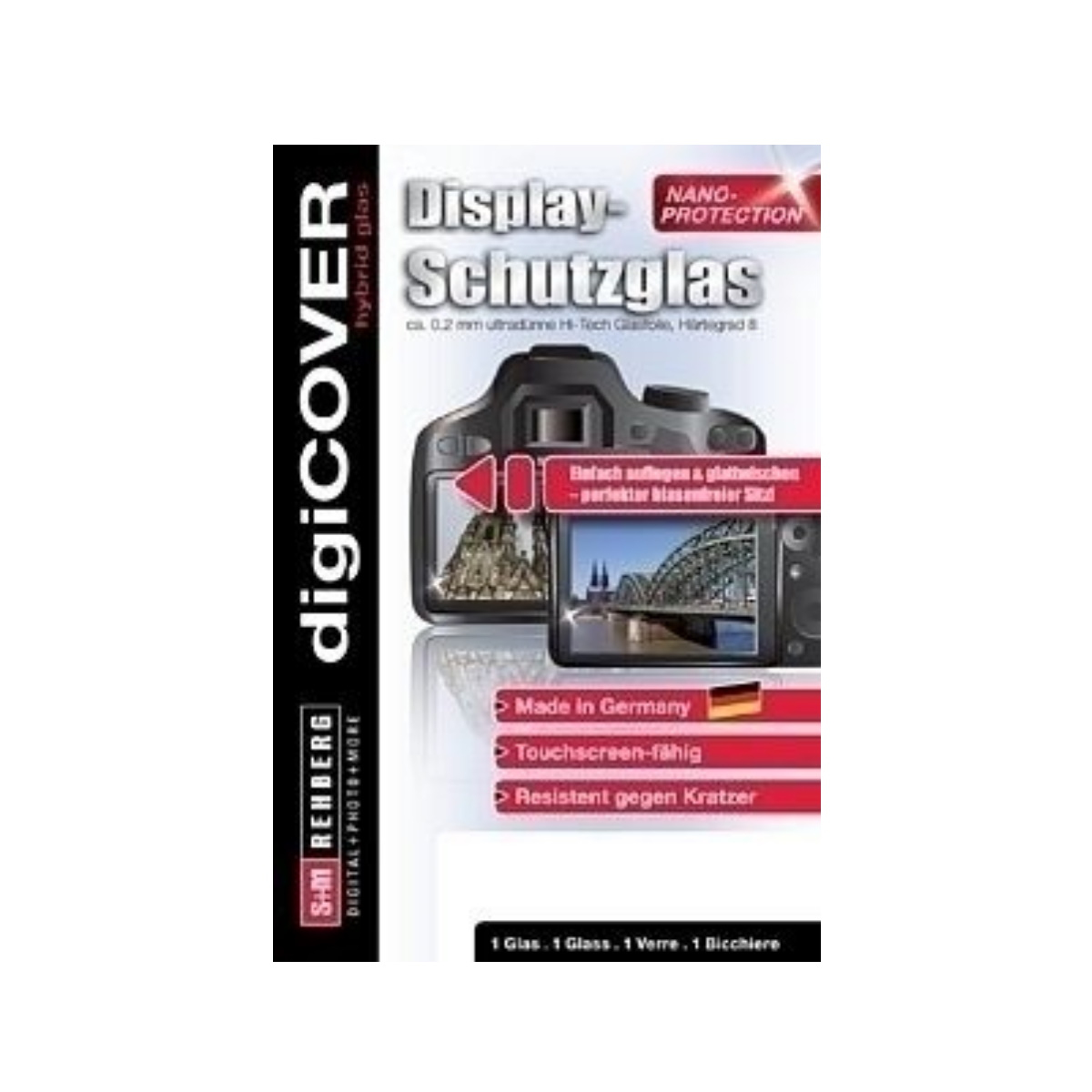 S&M digiCOVER Display Hybrid Glas für Nikon Z9