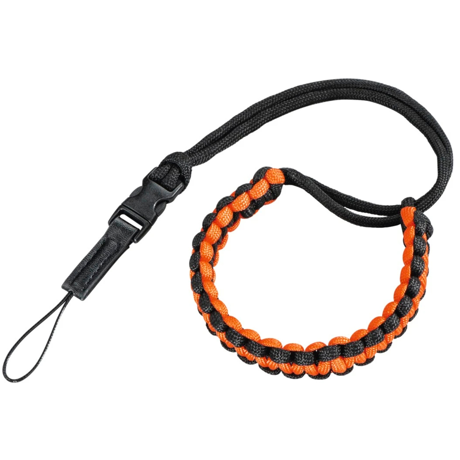 Hama Handschlaufe Braid 20 schwarz-orange
