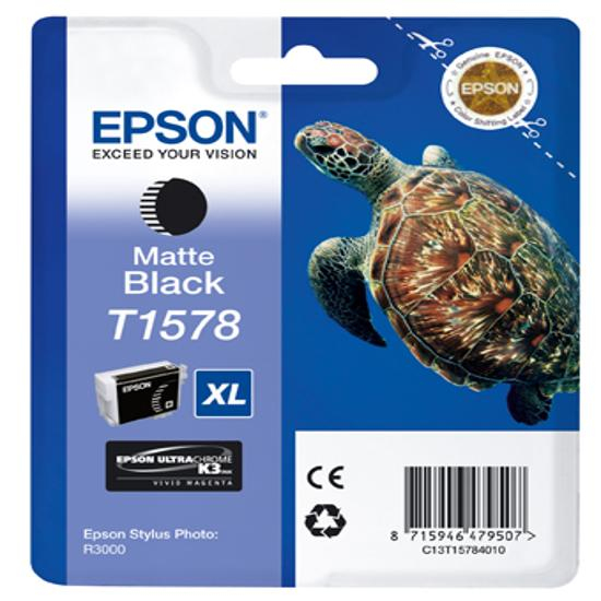 Epson Tinte schwarz matte f. R3000