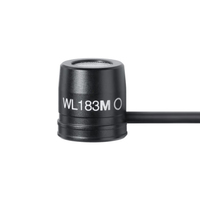 Shure Lavaliermikrofon WL183M mit TA4F-Anschluss schwarz