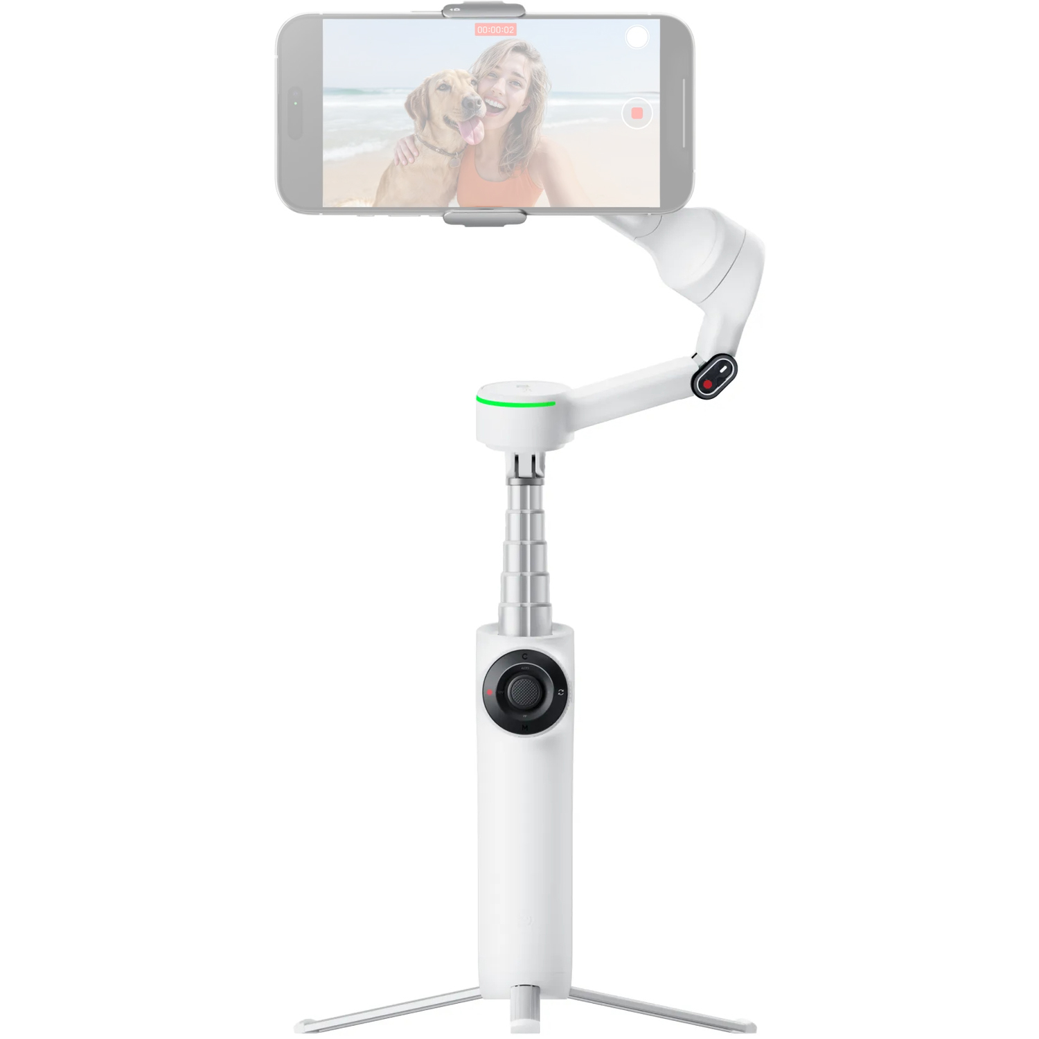 Insta360 Flow 2 Pro schneeweiß