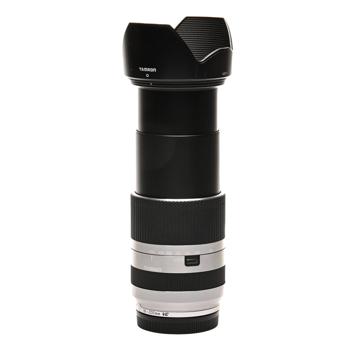 Tamron AF 18-200mm F3.5-6.3 Di III VC für Canon EF-M-Mount silber gebraucht