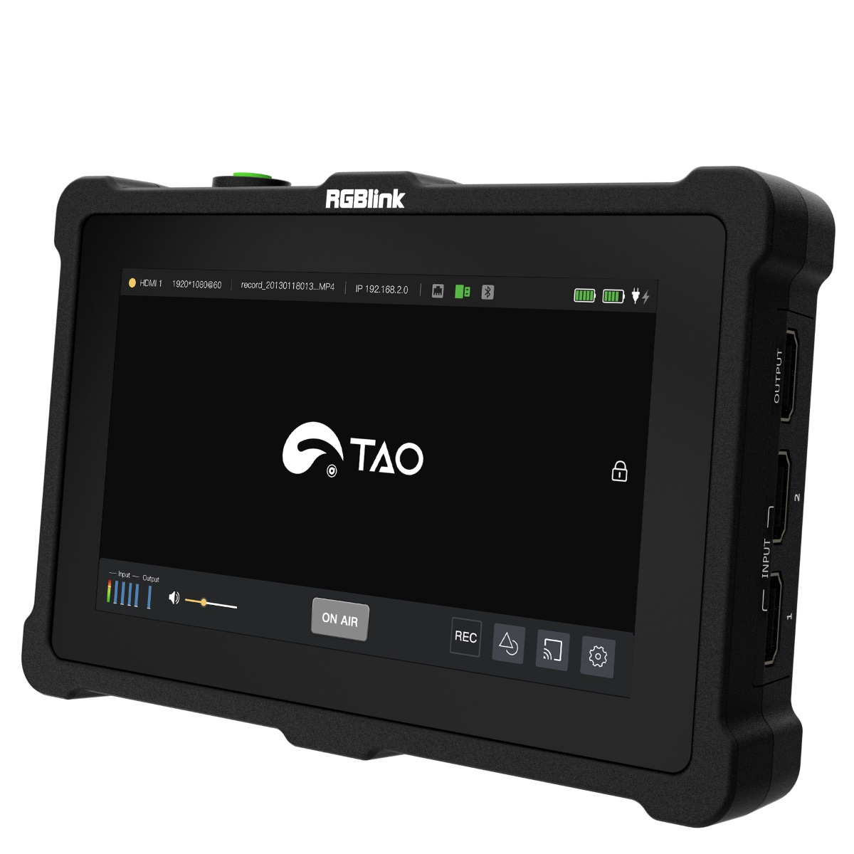RGBlink TAO 1Pro 5.5'' FullHD Vorschaumonitor Videoswitcher / Recorder - Streamer - NDI-Encod