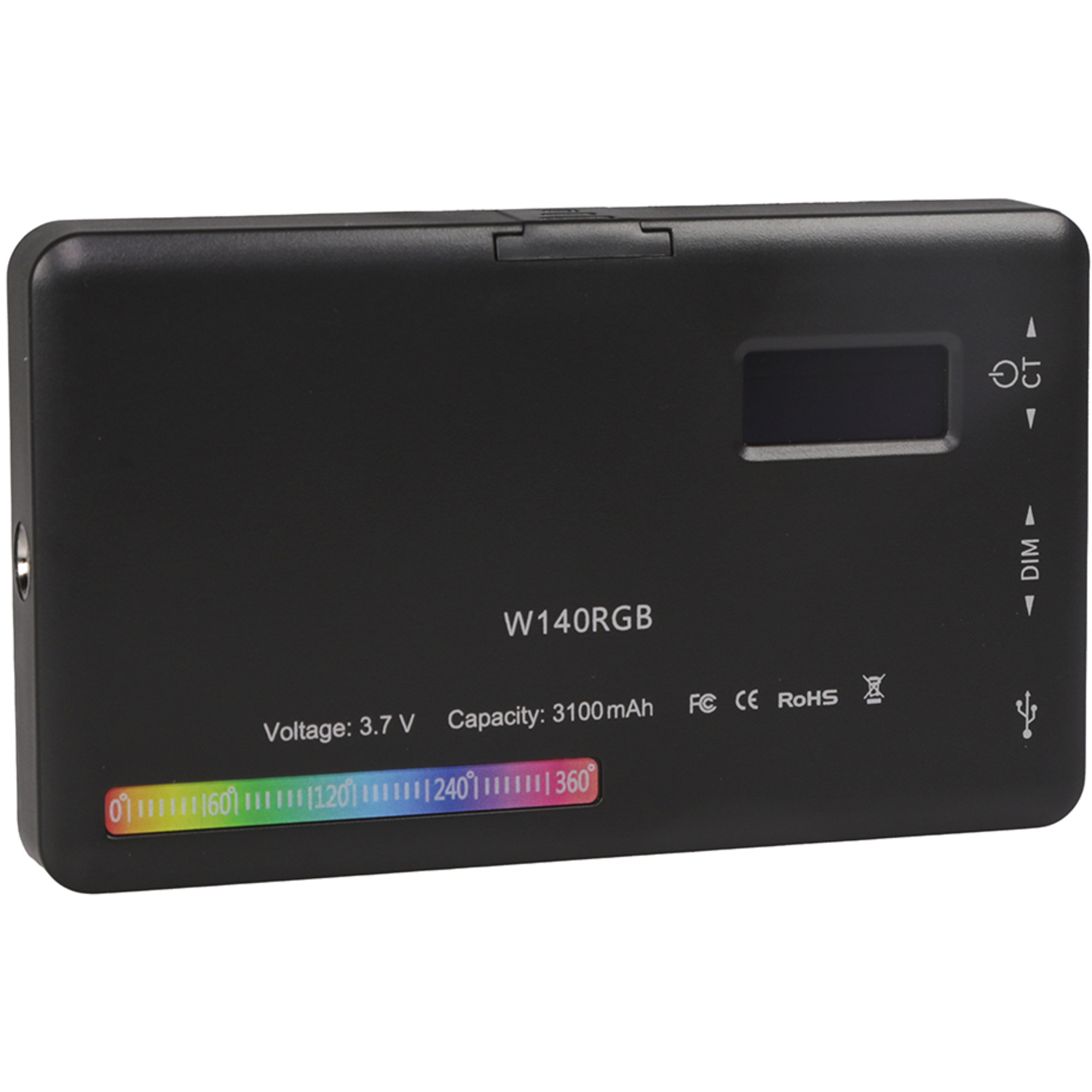 B.I.G. W140 RGB LED-Videoleuchte