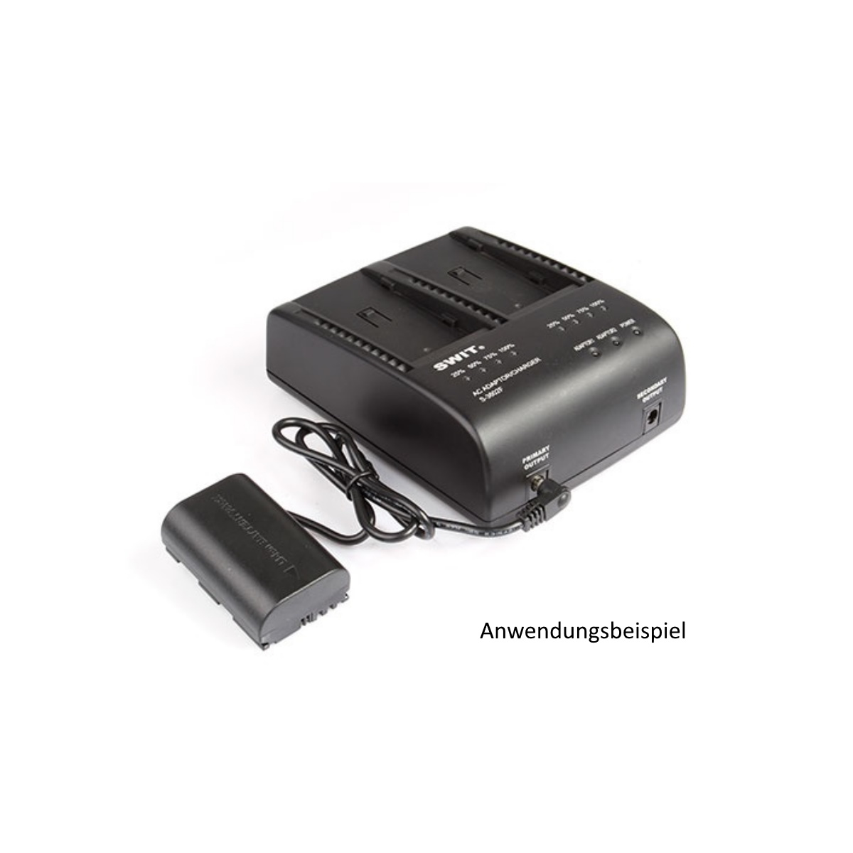 Swit Dummy-Akkuadapter S-7500E Canon DSLR LP-E6 Typ