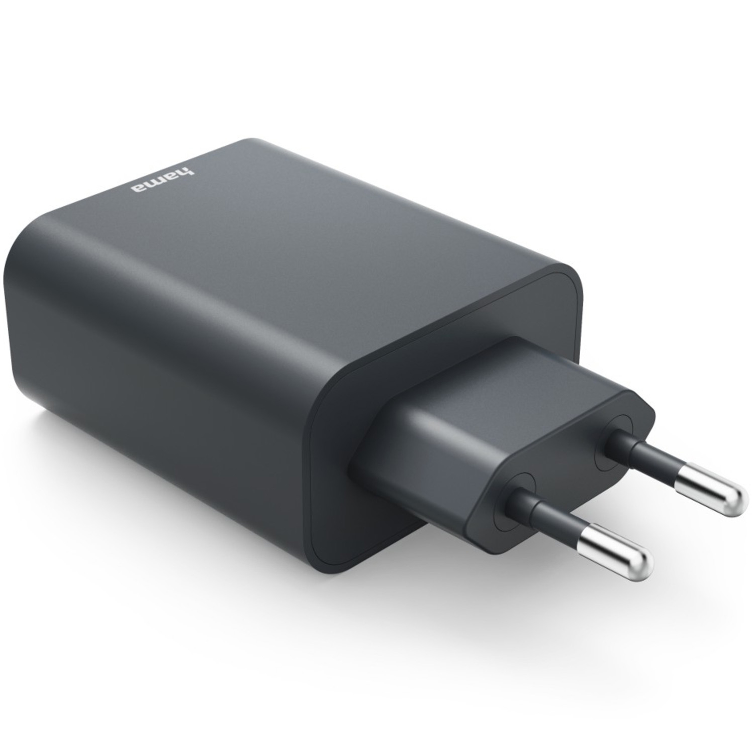 Hama Schnellladegerät 45W mit USB-C und USB-A anthrazit