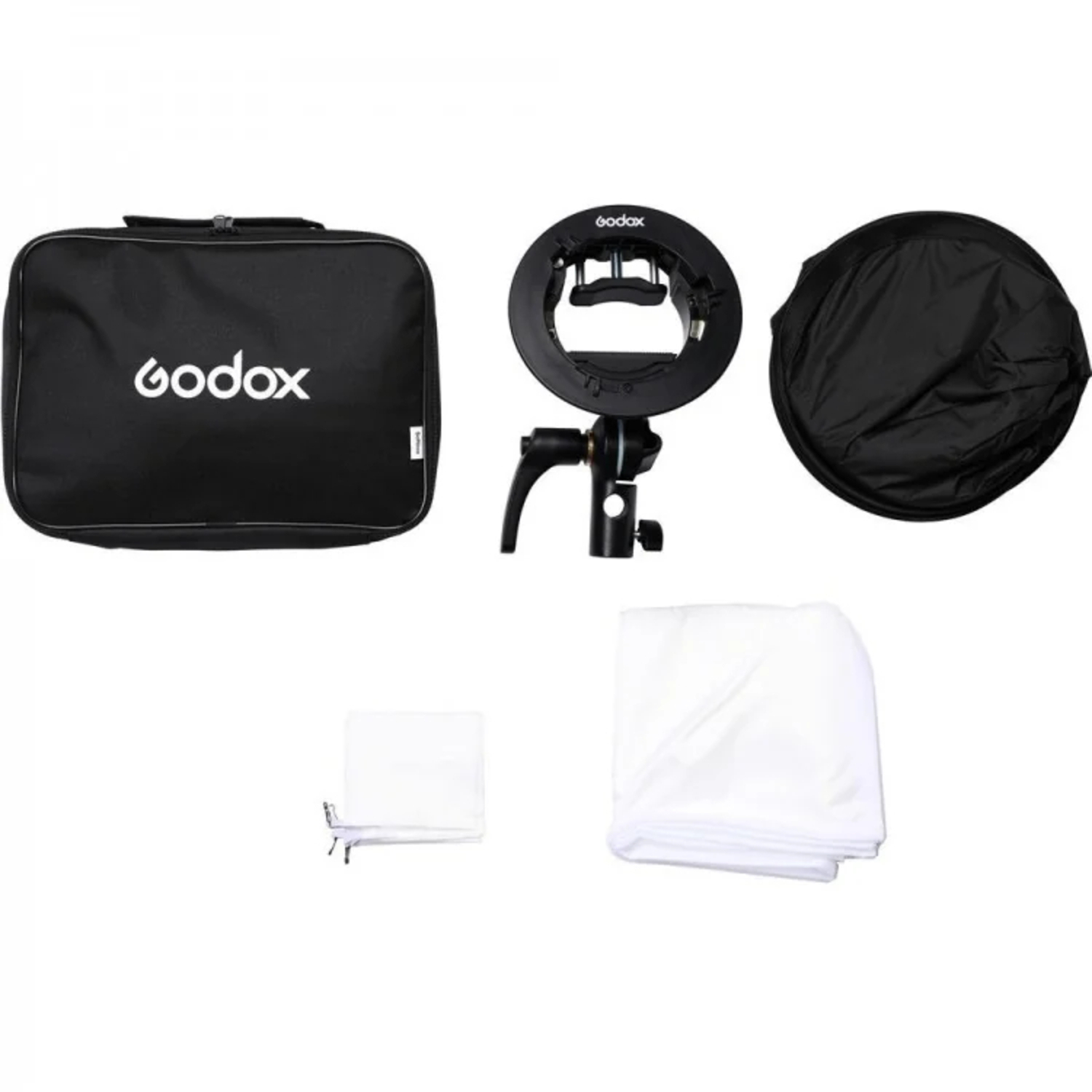 Godox S2 Halterung Bowens + Softbox 60x60cm