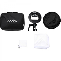 Godox S2 Halterung Bowens + Softbox 60x60cm