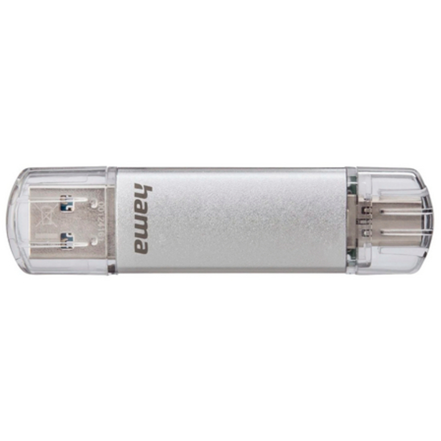 Hama USB-Stick C-Laeta Typ-C USB 3.1 64GB silber 