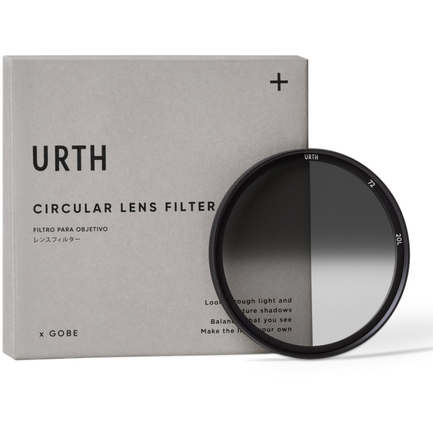 Urth 72mm Harter Verlaufsfilter ND8