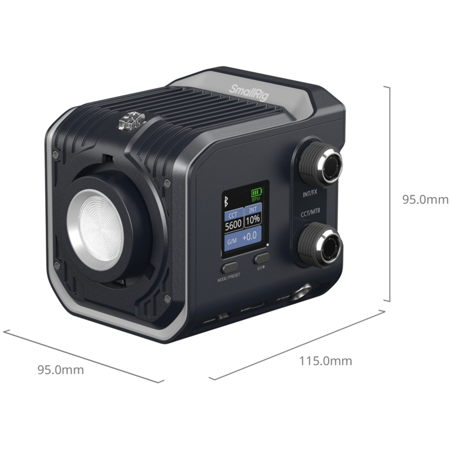 SmallRig LED-Videolicht RC 100C COB Pro Version 5380