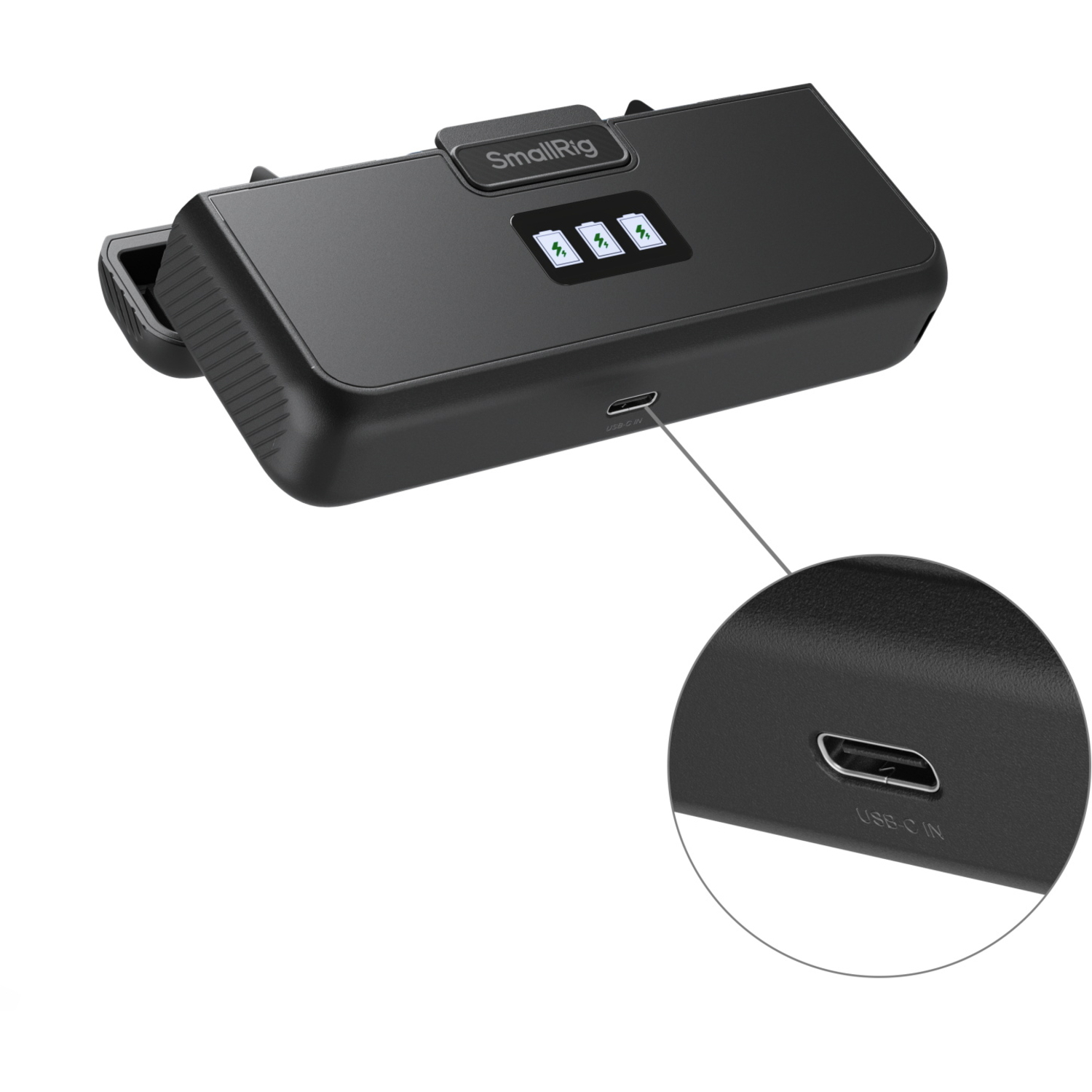 SmallRig Akkuladegerät 5418 für GoPro HERO9, HERO10, HERO11 und HERO12