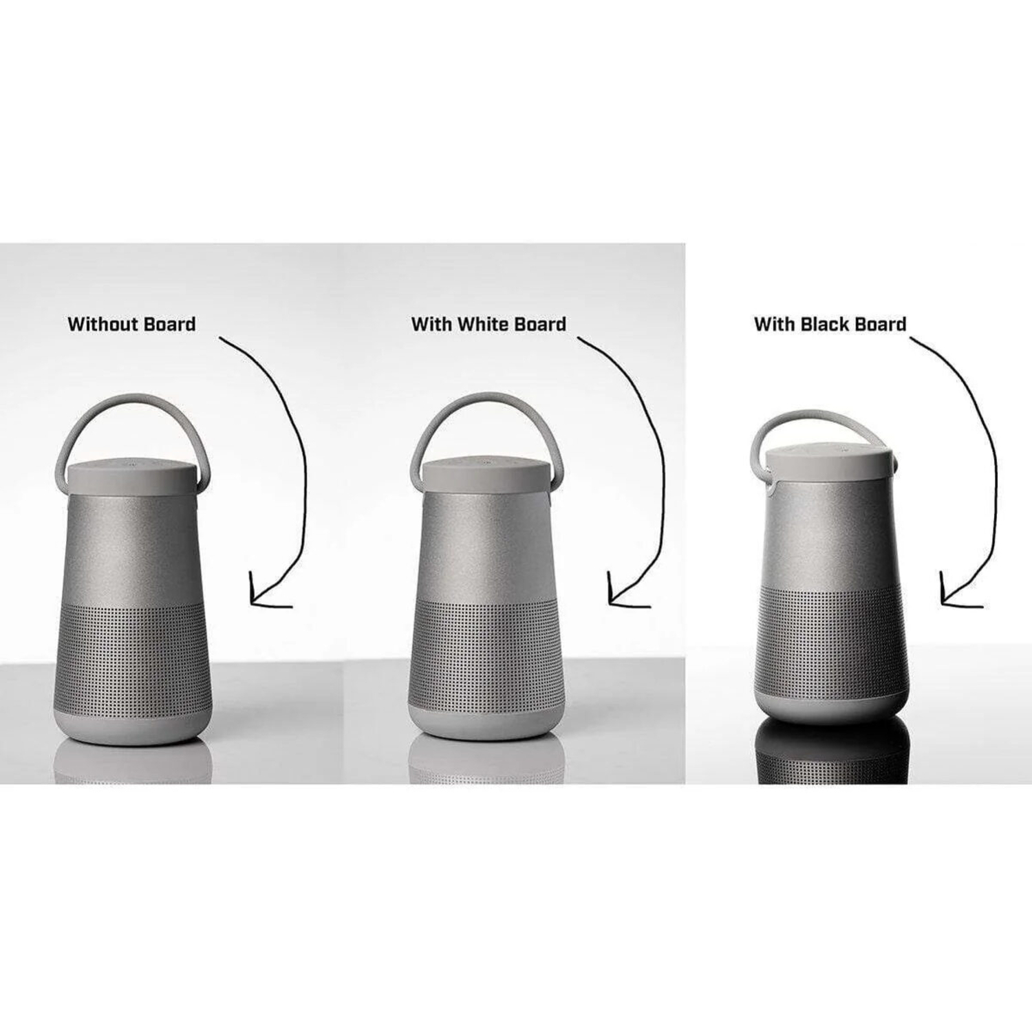 V-Flat World Tabletop V-Flats Klein (12''x18'') 2x Weiß 2x Schwarz