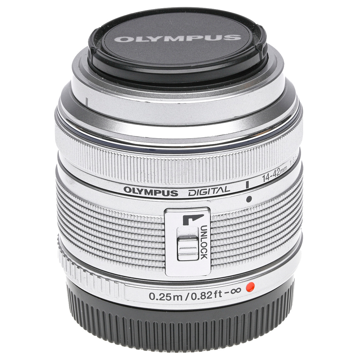 OM System M.Zuiko Digital 14-42mm F3.5-5.6 II R silber gebraucht