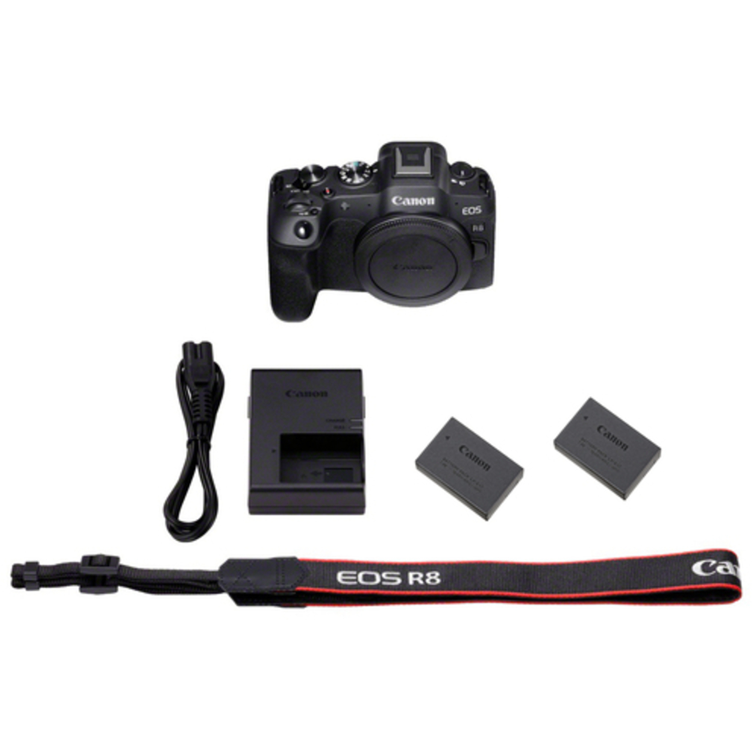 Canon EOS R8 mit zusätzlichem Akku LP-E17