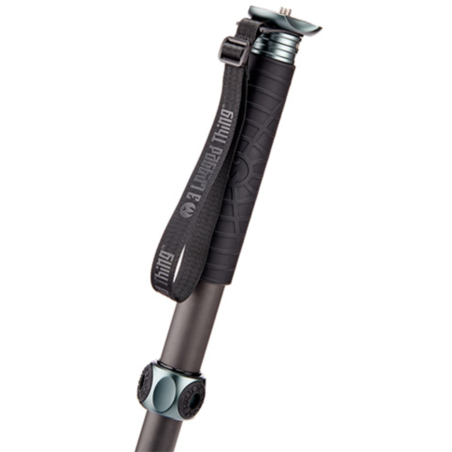 3 legged thing Legends Alana Einbeinstativ mit Docz-Fußstabilisator Metallic Slate Grey