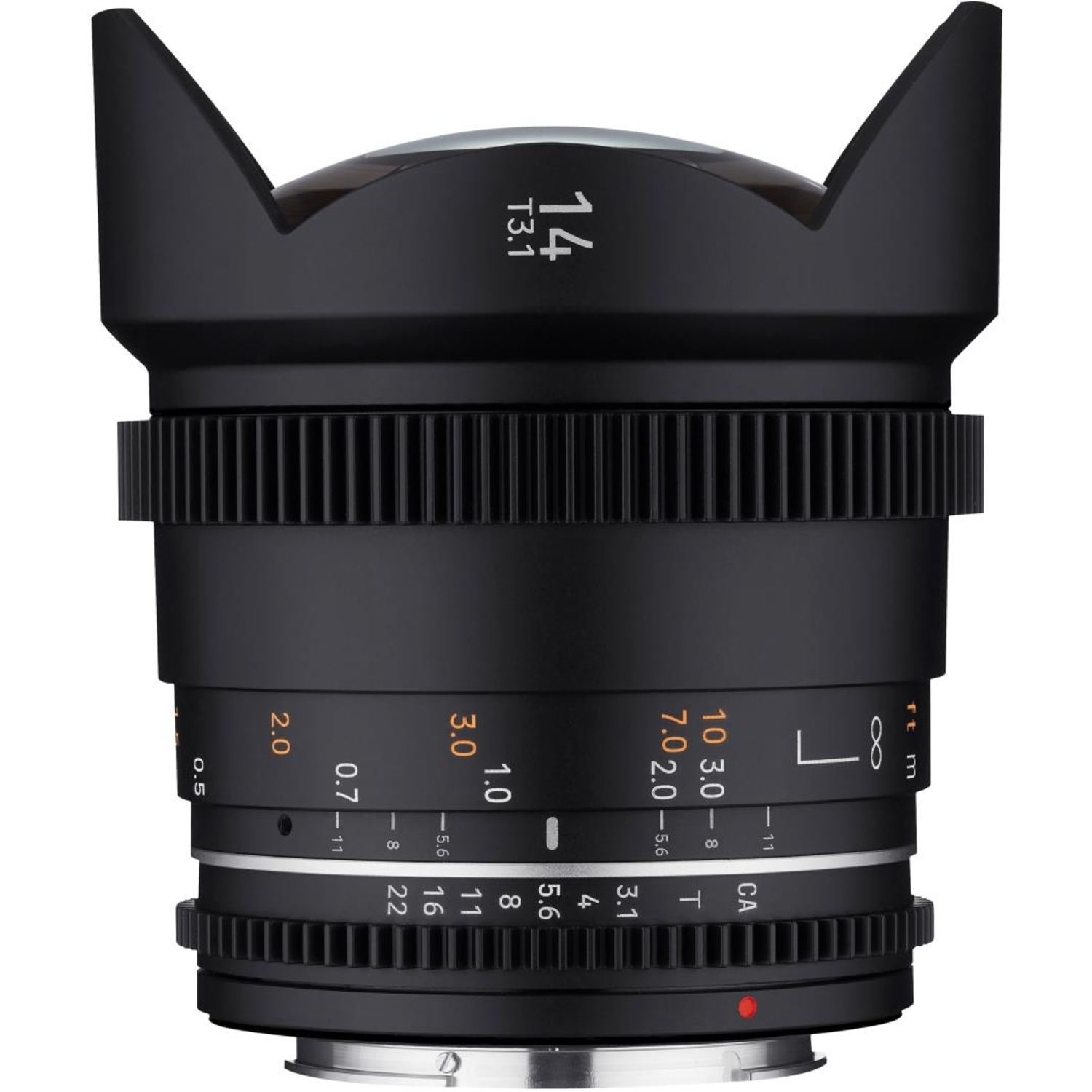 Samyang VDSLR 14mm T3.1 MK2 Canon EF-Mount