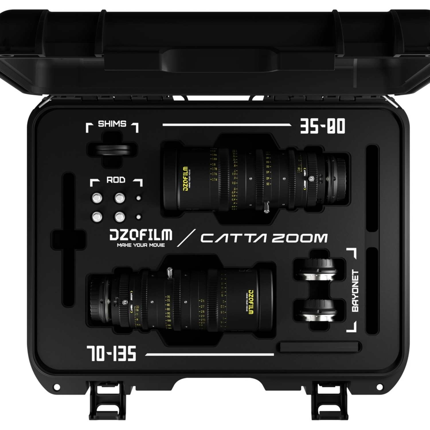 DZOFILM CATTA ACE 2-Lens Kit 35-80/70-135mm T2.9 für Sony E-Mount