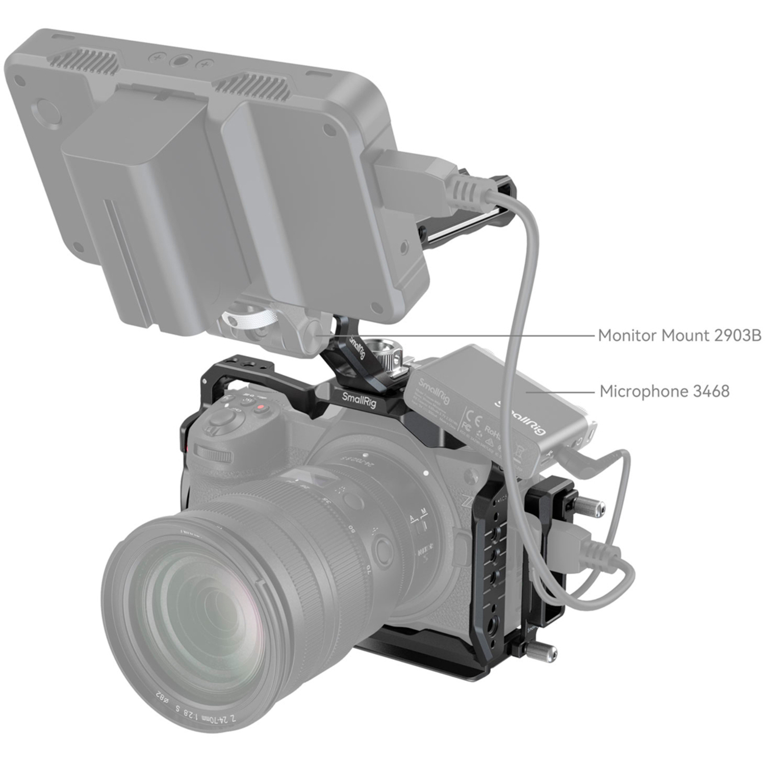 SmallRig 4520 Cage Kit für Nikon Z6 III