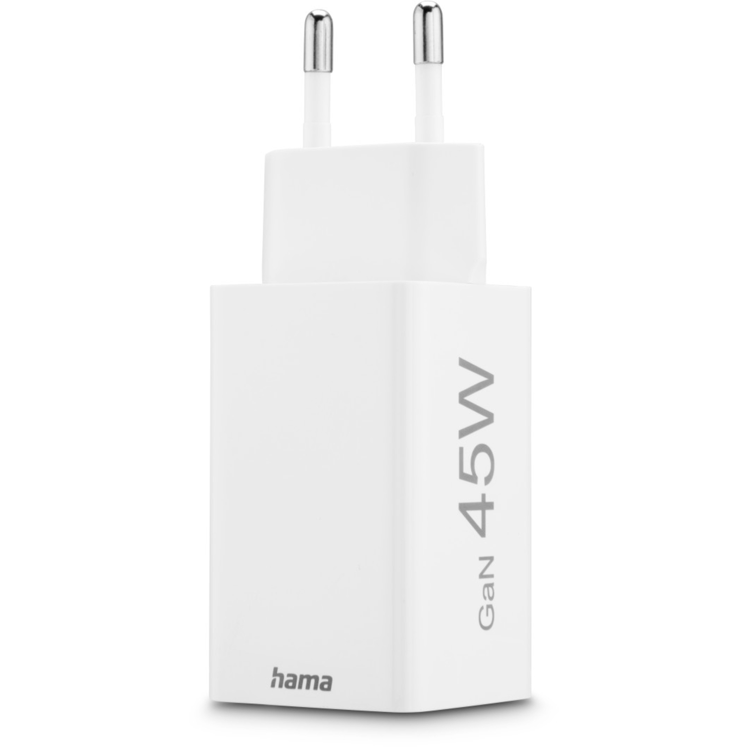 Hama Mini-Schnellladegerät USB-C und 2x USB-A 45W weiß