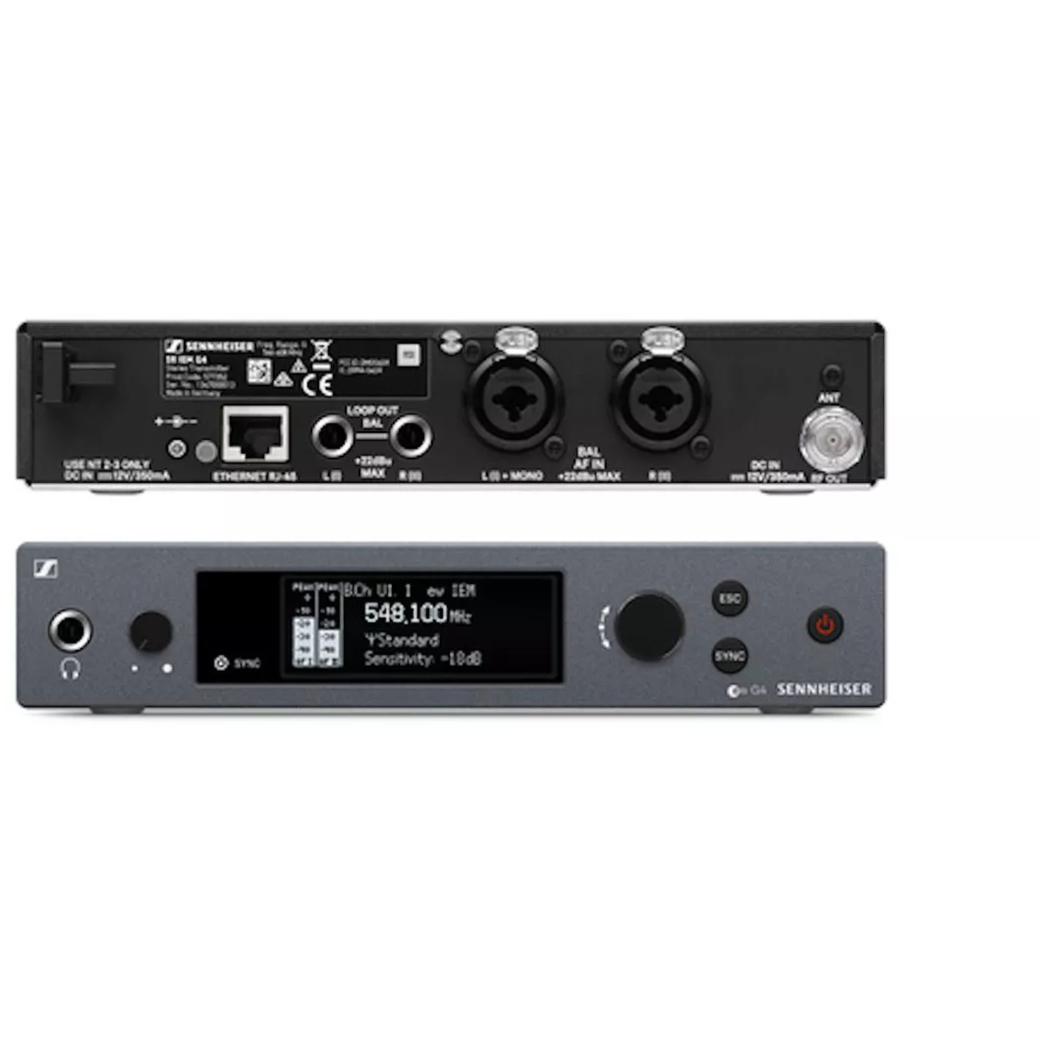 Sennheiser ew IEM G4-Twin-B In Ear Monitoring Doppel-Set