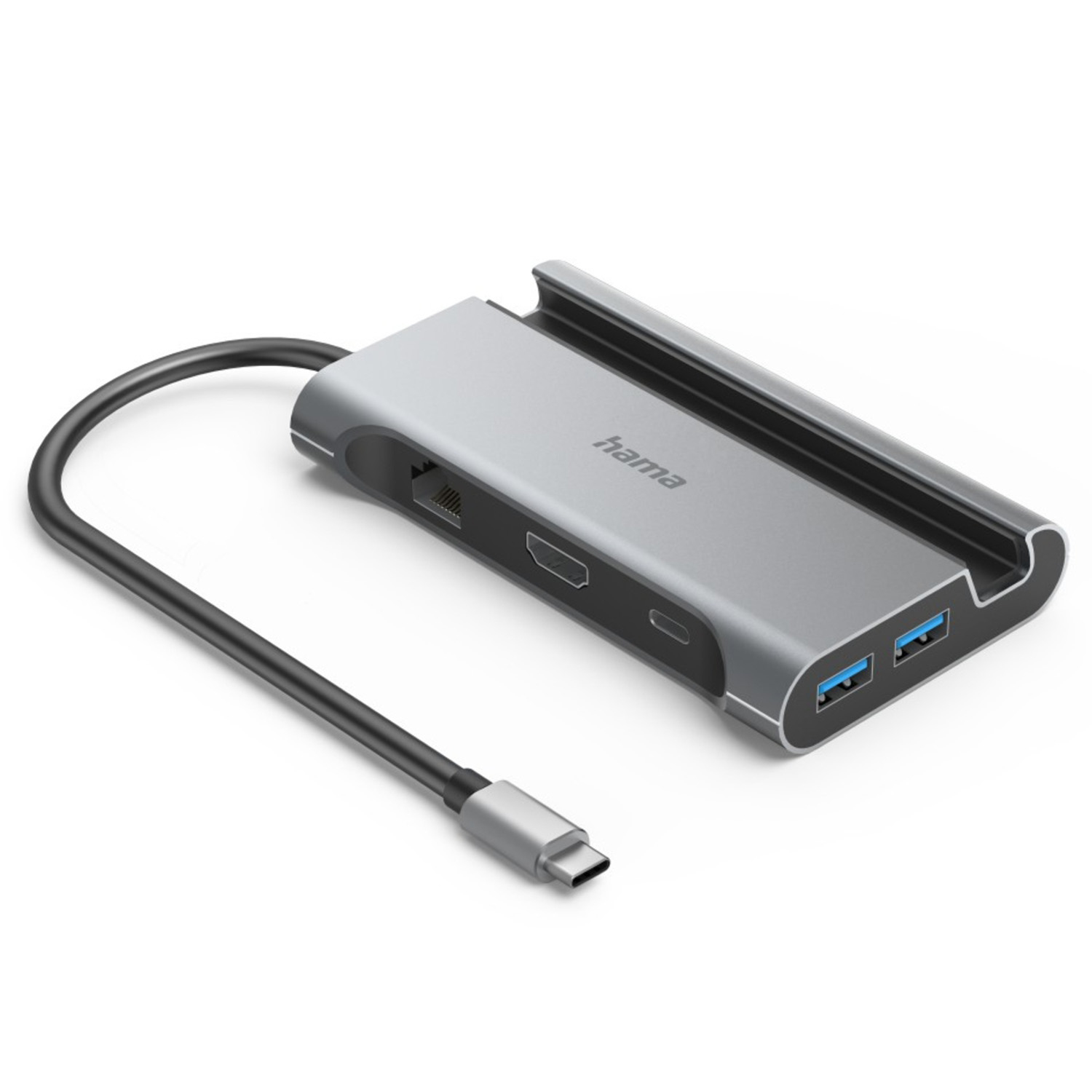 Hama Connect2Mobile V2 USB-C-Hub mit 7 Ports