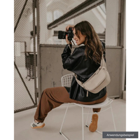LOULEX Hüfttasche Fanny Pack beige