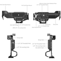 SmallRig Cage 5147 für Panasonic LUMIX DC-S1 II, DC-S1 IIE, DC-S1R II, DC-S5II, DC-S5IIX und DC-G9II mit Batteriegriff DMW-BG1/2