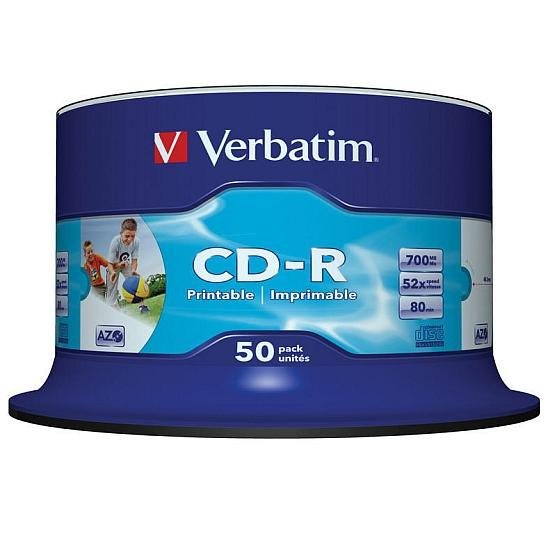 Verbatim CD-R InkJet 50er Spindel
