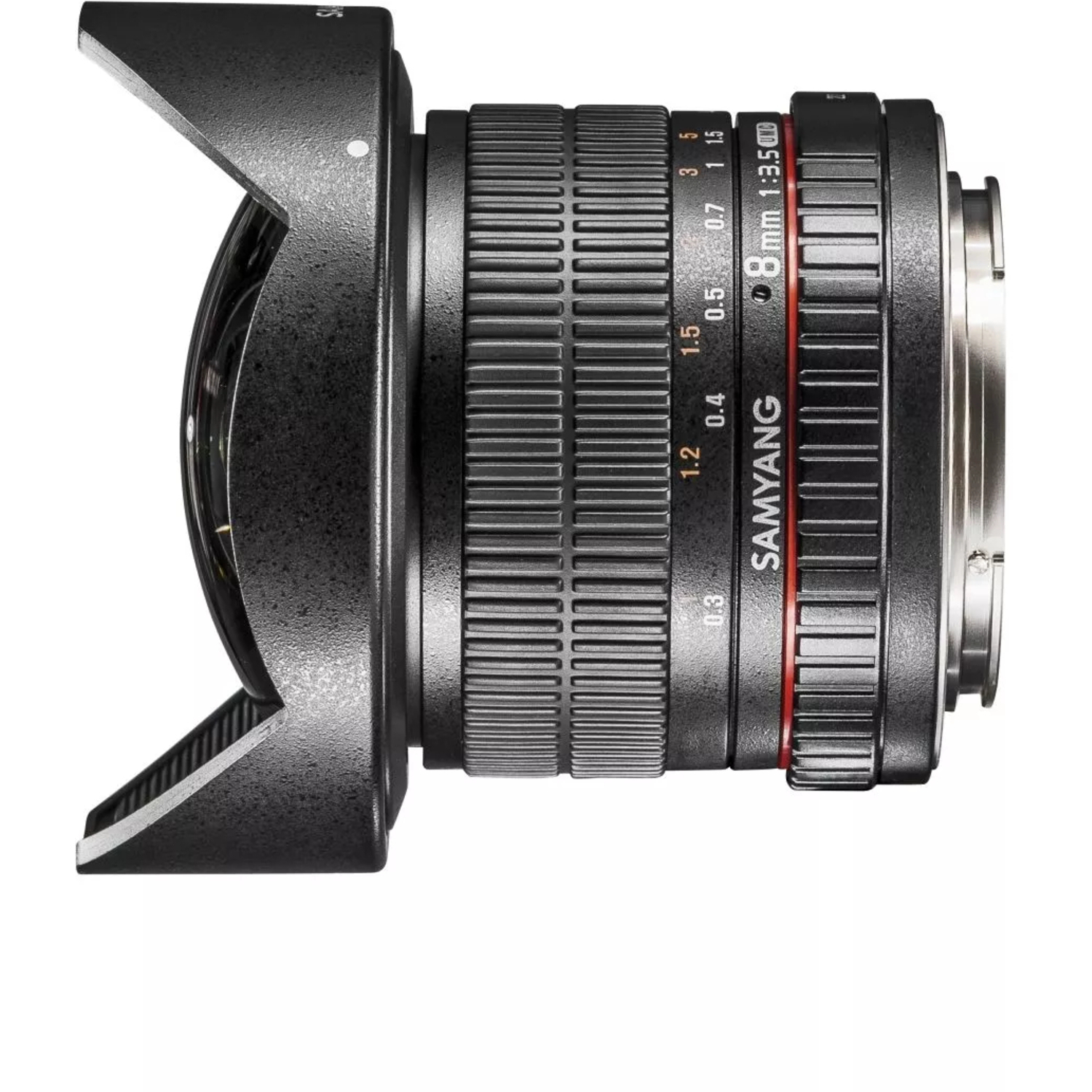 Samyang 8mm F3.5 UMC Fisheye CSII Canon EF-S-Mount