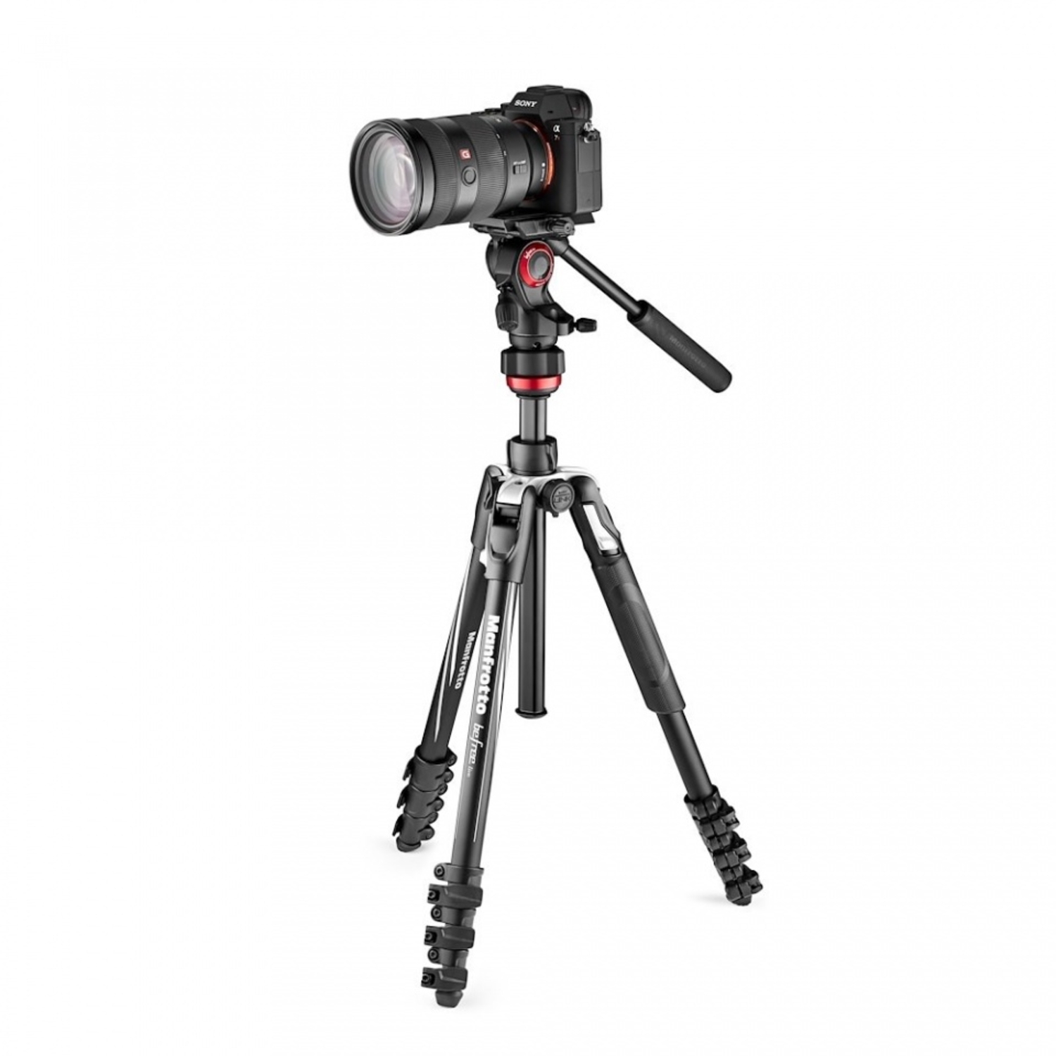 Manfrotto BeFree Live Alu Videostativ
