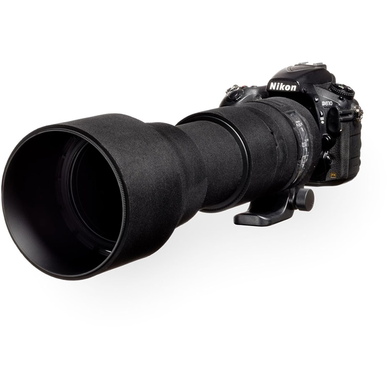 easyCover Lens Oak Objektivschutz für Sigma 150-600mm f/5-6.3 DG OS HSM Contemporary Schwarz