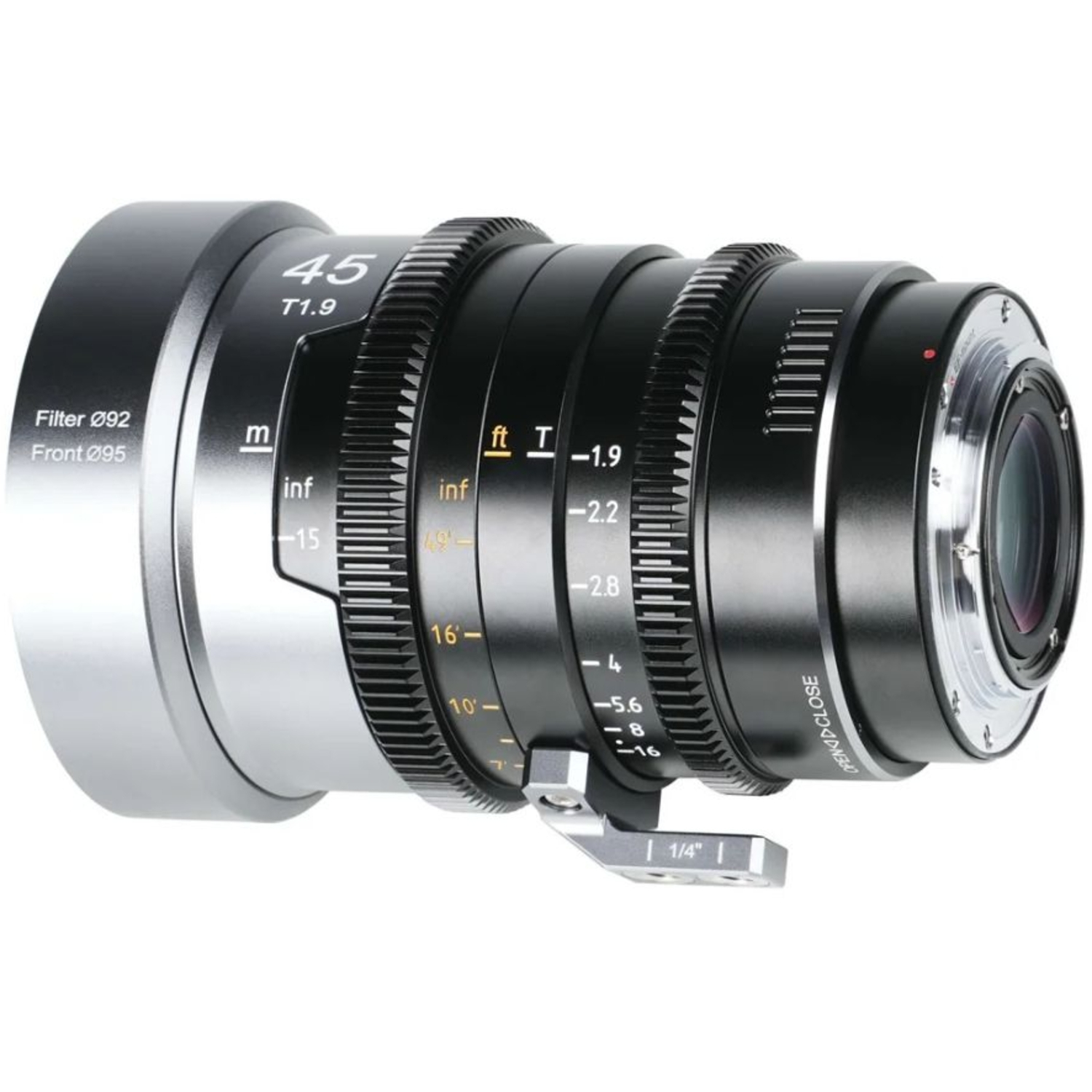 Sirui IronStar 45mm T1.9 1.5x FF anamorphotisch Blue Flare für PL-Mount