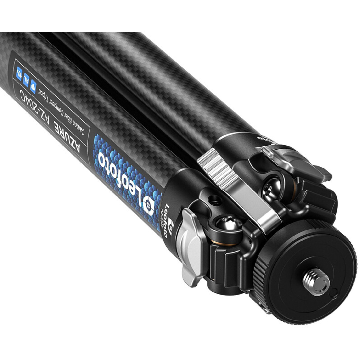 Leofoto Carbon-Dreibeinstativ Azure AZ-204C mit Kugelkopf LH-25R 